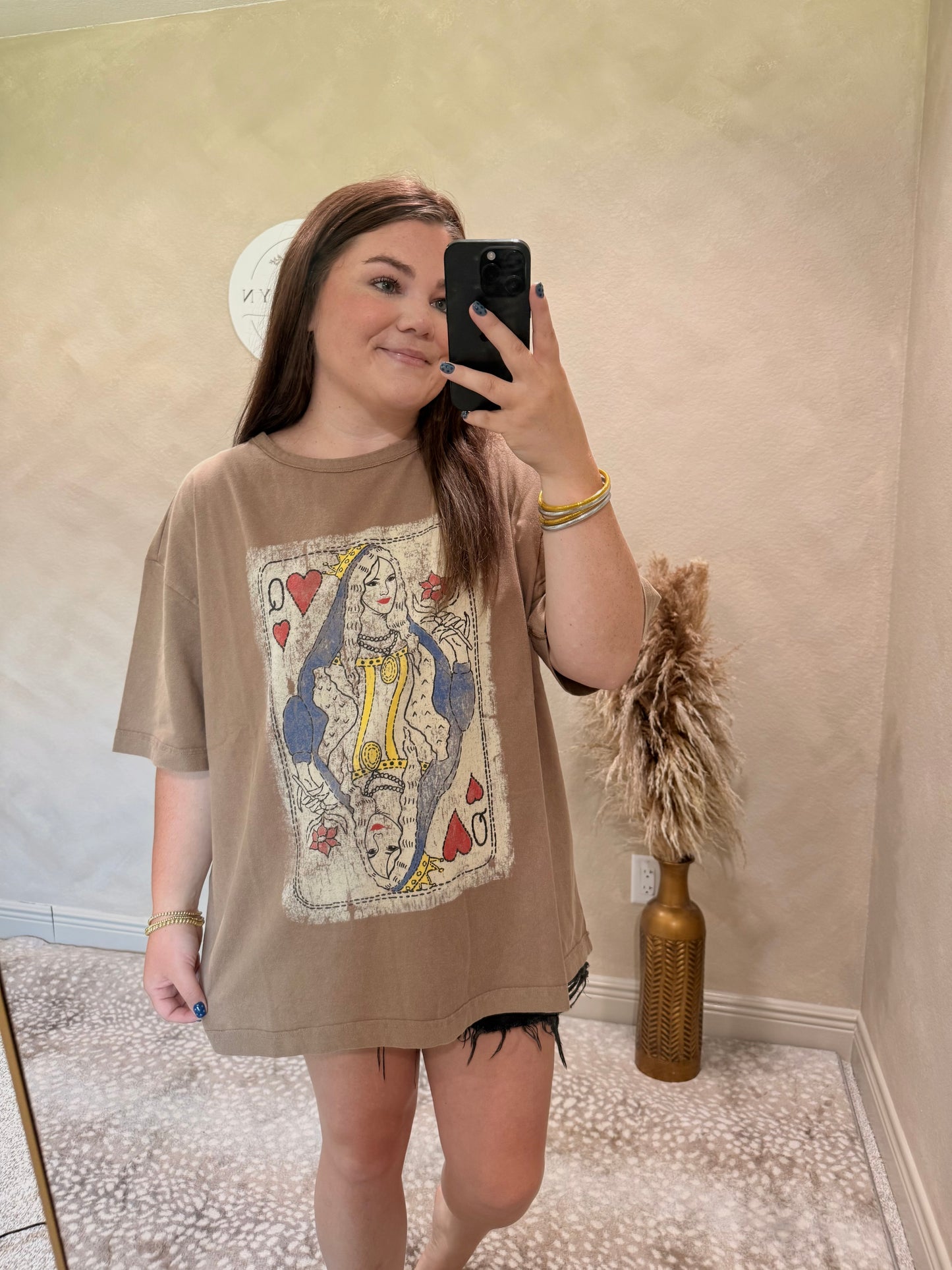 Queen Of Hearts Boxy Top