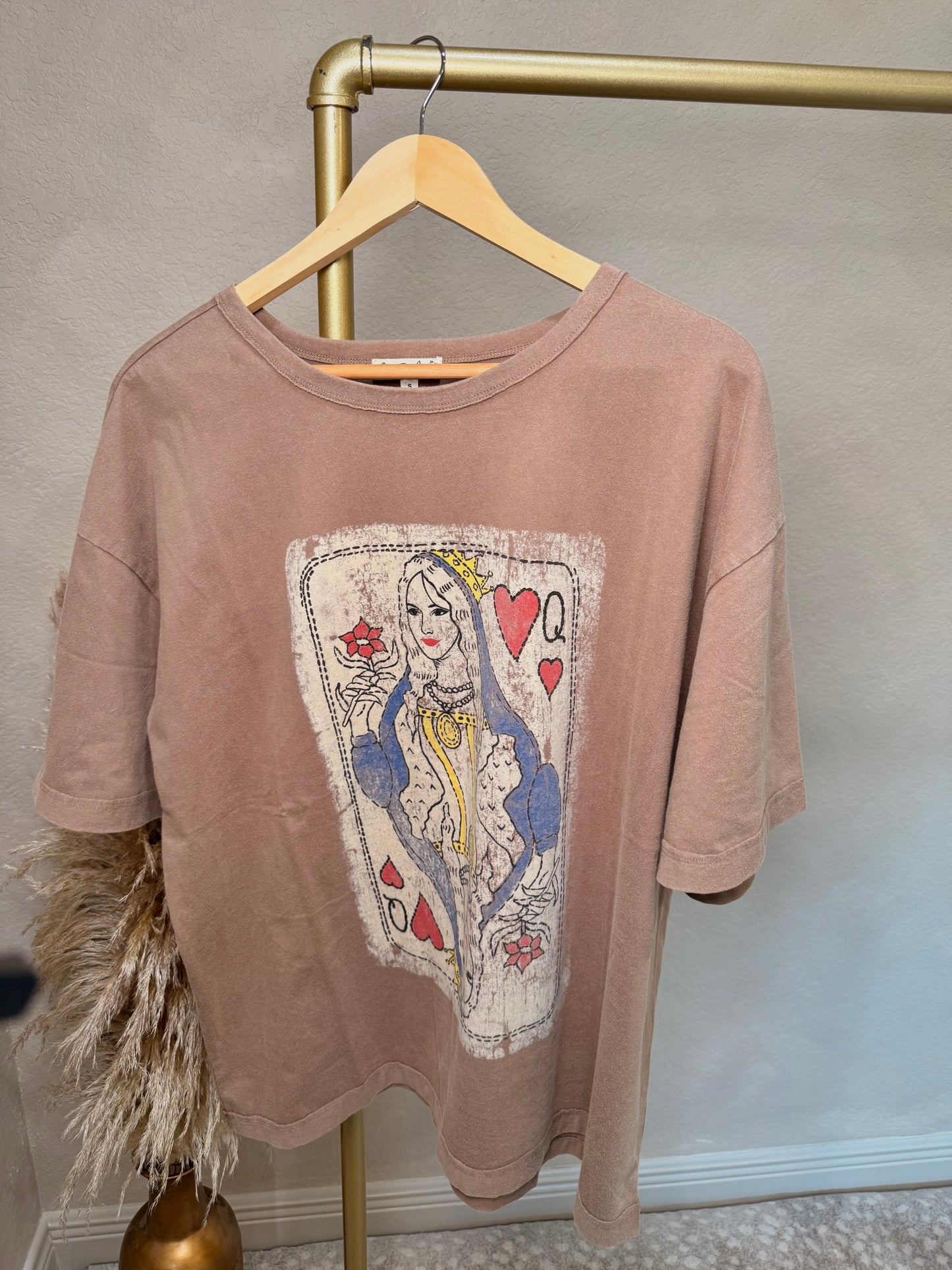 Queen Of Hearts Boxy Top