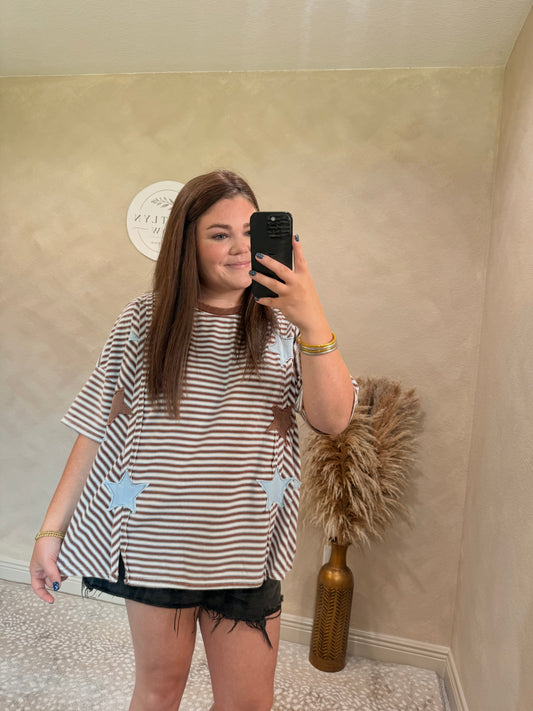 Dust and Denim Star Top